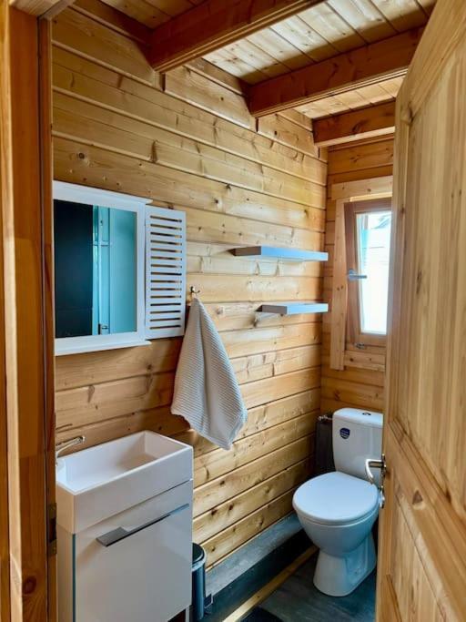 נוירייכנאו Cozy I Blockhuette Im Nationalpark I Ferienwohnung מראה חיצוני תמונה
